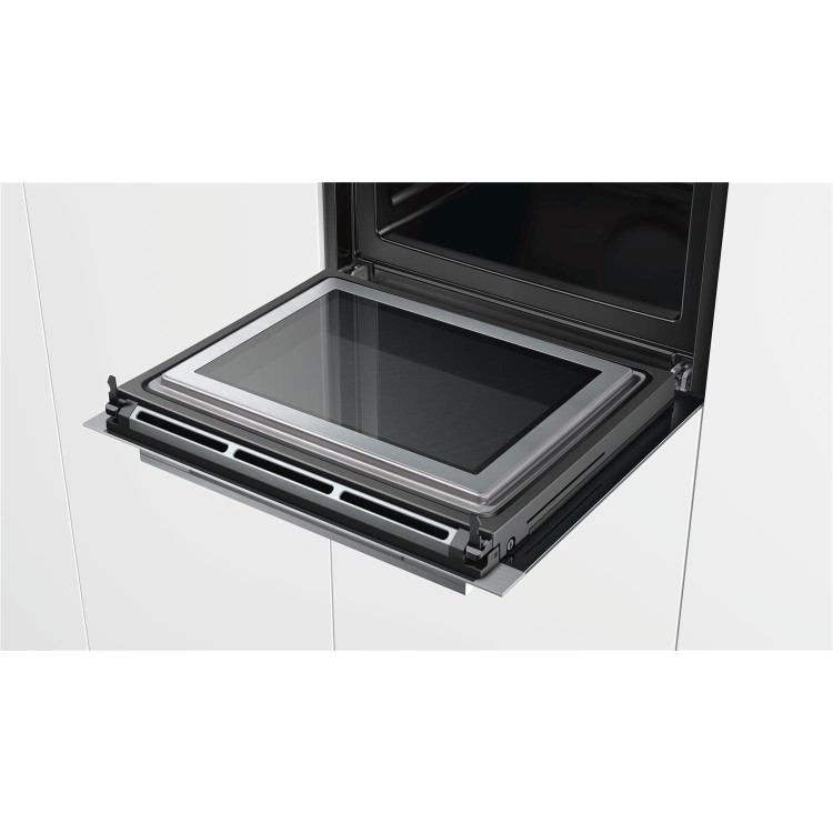 Siemens HM676G0S6B iQ700 Built-In Combination Microwave Oven - Stainless Steel