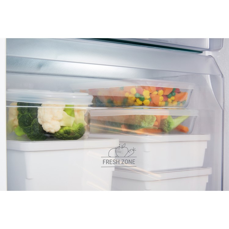 Refurbished Hotpoint HMCB70302 Integrated 273 Litre 70/30 Low Frost Fridge Freezer White