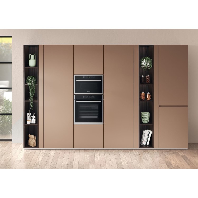 Hotpoint Class 4 Built-In Microwave & Grill - Stainless Steel
