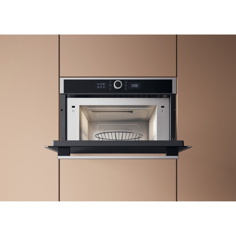 Hotpoint Class 4 Built-In Microwave & Grill - Stainless Steel