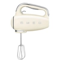 Smeg Hand Mixer 50’s Style Cream Electric Hand Mixer with Accessories - HMF01CRUK