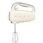 Smeg Hand Mixer 50’s Style Cream Electric Hand Mixer with Accessories - HMF01CRUK