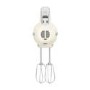 Smeg Hand Mixer 50’s Style Cream Electric Hand Mixer with Accessories - HMF01CRUK