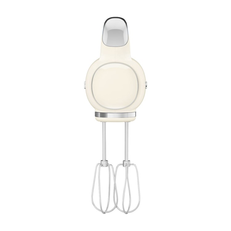 Smeg Hand Mixer 50’s Style Cream Electric Hand Mixer with Accessories - HMF01CRUK