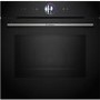 Bosch Series 8 Electric Single Oven With Microwave Function - Black