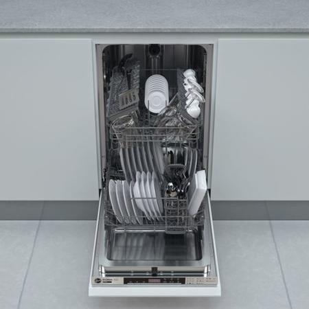 Refurbished Hoover H-DISH 700 HMIH2T1047-80 Slimline 10 Place Fully Integrated Dishwasher