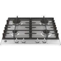 Hoover HMK6GRK3X 60cm 4 Burner Gas Hob - Stainless Steel