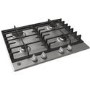 Hoover HMK6GRK3X 60cm 4 Burner Gas Hob - Stainless Steel