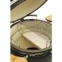 Boss Grill Half Moon Heat Deflector for 22" Boss Grill Ceramic BBQs 