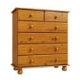 Pine Chest of 6 Drawers - Hamilton 