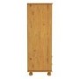 Hamilton 2 Door 2 Drawer Combi Short Wardrobe in Pine