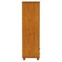 Pine 3 Door Triple Wardrobe with Drawers - Hamilton