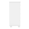 White Painted Chest of 6 Drawers - Hamilton 