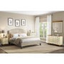 Hamilton 2 Door 2 Drawer Combi Short Wardrobe in Cream and Pine