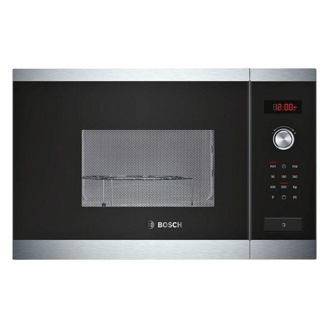 Bosch HMT75G654B 20L Stainless Steel Built-in Microwave With Grill