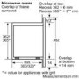 Bosch HMT75M551B Series 2 Built-In 800W Microwave - Stainless Steel