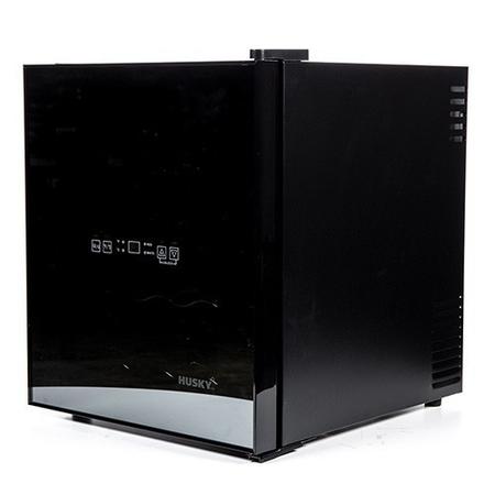 Refurbished Husky HN5 Freestanding 16 Bottle Single Zone Counter Top Wine Cooler Black