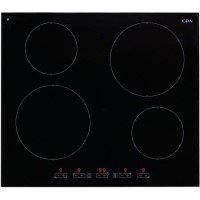 CDA HN6411FR 60cm 4 Zone Touch Control Induction Hob  Configurable To Use 13-16-25-32 Amps