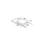 CDA HN6411FR 60cm 4 Zone Touch Control Induction Hob  Configurable To Use 13-16-25-32 Amps