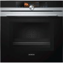 78597310/2/HN678GES6B Refurbished Siemens iQ700 HN678GES6B 60cm Single Built In Electric Oven with Microwave & Added Steam Stainless Steel