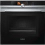 Refurbished Siemens iQ700 HN678GES6B 60cm Single Built In Electric Oven with Microwave & Added Steam Stainless Steel