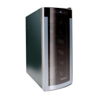 GRADE A1 - Husky HN6 Husky Reflections Slim Line Wine Cooler