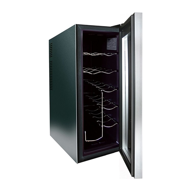 GRADE A1 - Husky HN6 Husky Reflections Slim Line Wine Cooler