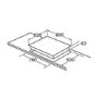 CDA 80cm 4 Zone Venting Induction Hob