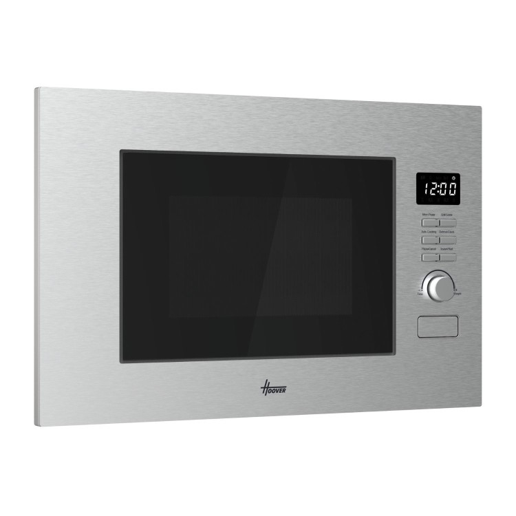 Hoover Built-In 800W Microwave with Grill - Stainless Steel