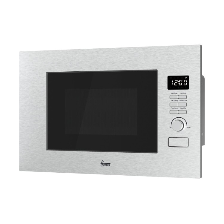 Hoover Built-In 800W Microwave with Grill - Stainless Steel
