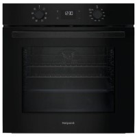 Refurbished Hotpoint Class 2 Multiflow HO 455H B UK Single Electric Fan Oven - Black