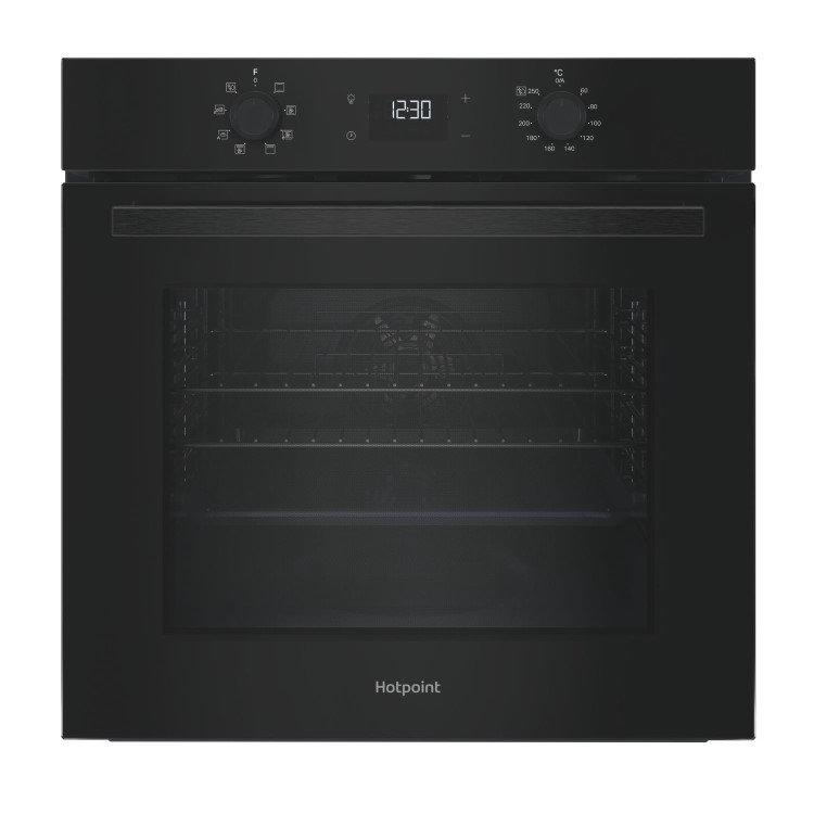 Hotpoint Class 2 Electric Fan Assisted Single Oven - Black