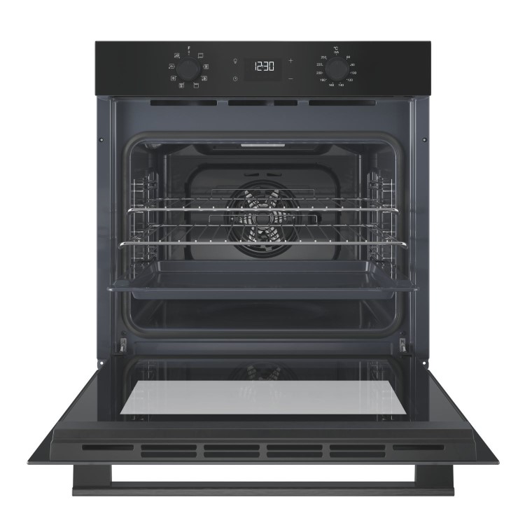 Hotpoint Class 2 Electric Fan Assisted Single Oven - Black