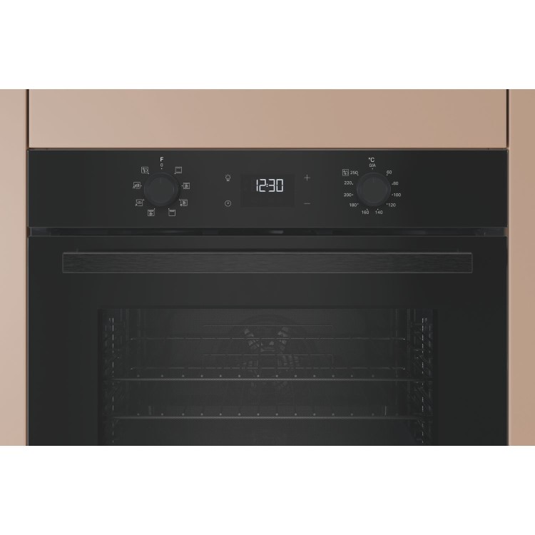 Hotpoint Class 2 Electric Fan Assisted Single Oven - Black