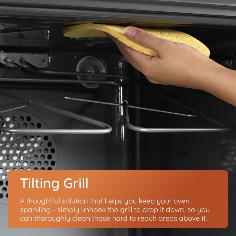 Hotpoint Class 2 HO458CFBUK Electric Fan Assisted Single Oven with Air