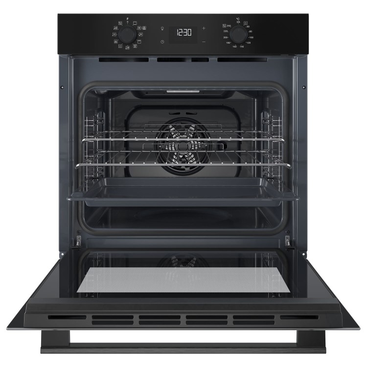 Hotpoint Class 2 HO458HBUK Electric Fan Assisted Single Oven - Black