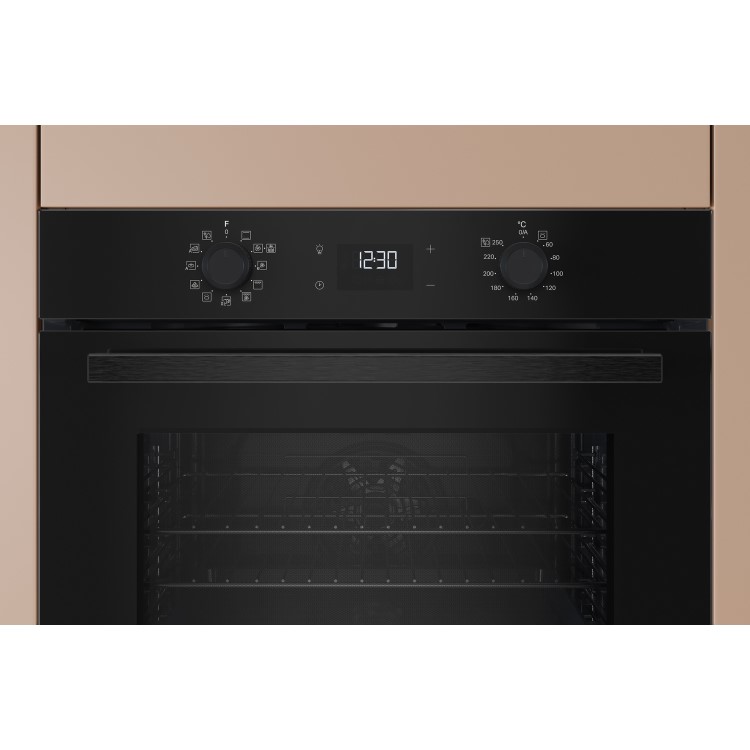 Hotpoint Class 2 HO458HBUK Electric Fan Assisted Single Oven - Black
