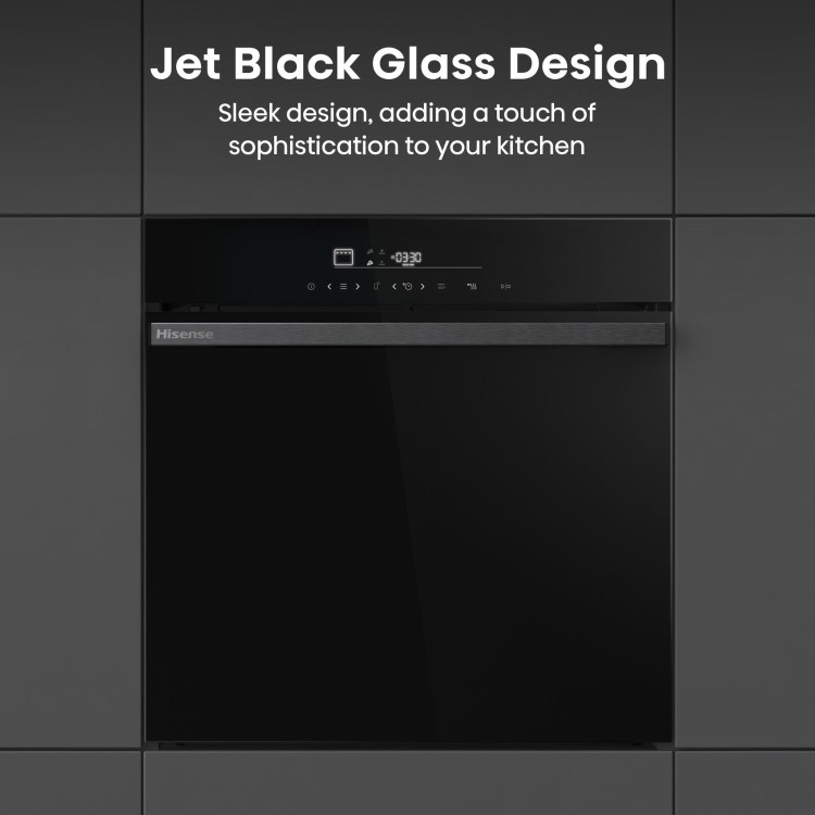 Refurbished Hisense Built-In Electric Single Oven - Black