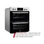Hoover HO7DC3B308IN Built-Under Electric Double Oven - Stainless Steel