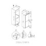 Hoover 228 Litre 50/50 Integrated Fridge Freezer
