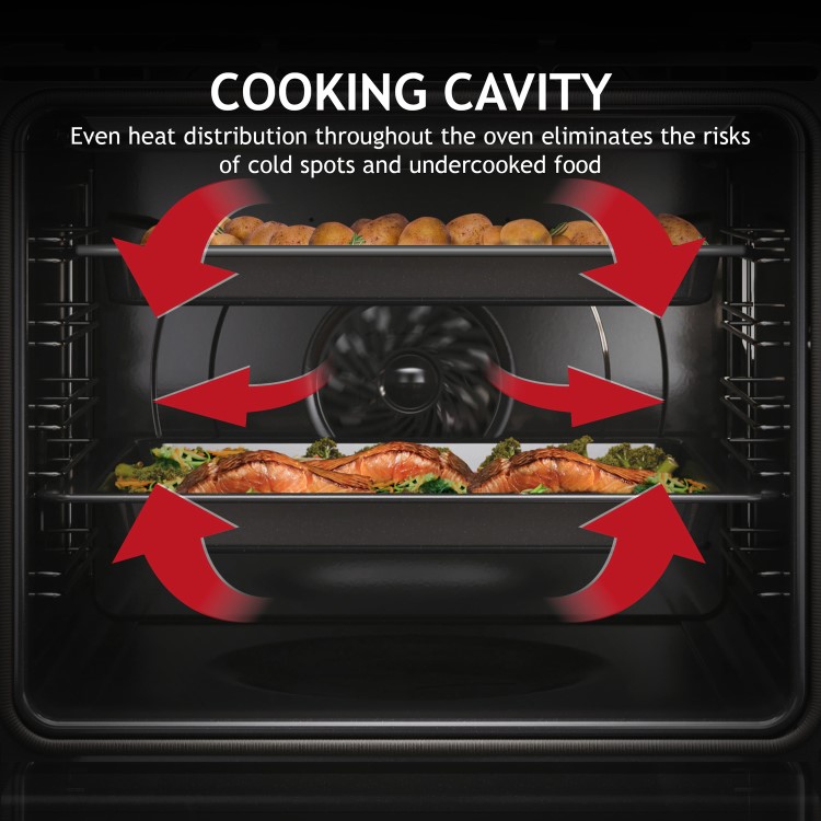 Hoover Electric Single Oven - Stainless Steel