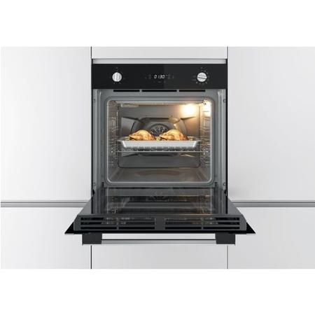 Hoover 8 Function Electric Single Oven with Hydrolytic Cleaning & Wi-Fi - Black