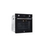 Refurbished Hoover H-OVEN 300 HOC3UB3158BI 60cm Single Built In Electric Oven with Hydrolytic Cleaning Black