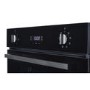 Refurbished Hoover H-OVEN 300 HOC3UB3158BI 60cm Single Built In Electric Oven with Hydrolytic Cleaning Black