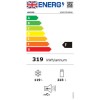 Hoover 342 Litre 60/40 Freestanding Fridge Freezer - Black