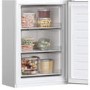 Refurbished Hoover HOCE4T618ESK Freestanding 341 Litre 70/30 Fridge Freezer Silver