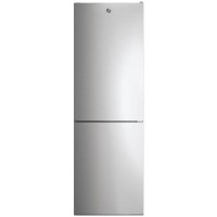 Refurbished Hoover HOCE4T618ESK Freestanding 341 Litre 70/30 Fridge Freezer Silver