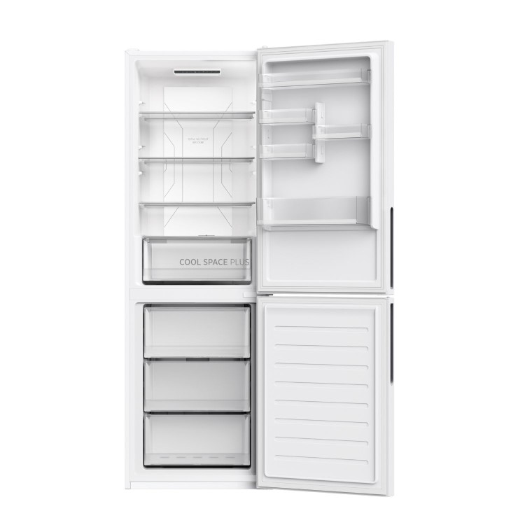 Hoover H-Fridge 500 341L 60/40 Freestanding Fridge Freezer - White