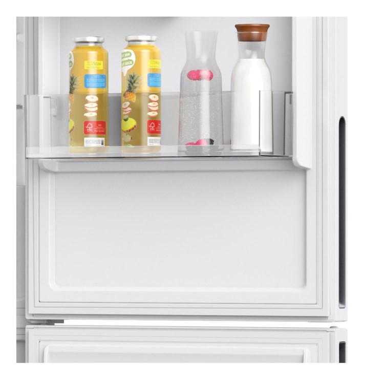 Hoover H-Fridge 500 341L 60/40 Freestanding Fridge Freezer - White