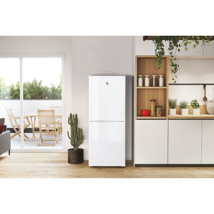 Hoover H-300 185 Litre 50/50 Freestanding Fridge Freezer - Black